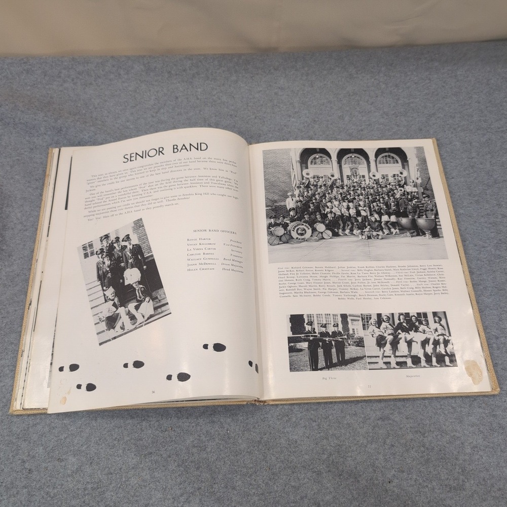 1949 Anniston High School Yearbook Hour Glass Volume XXX Alabama Vintage - Picture 6 of 6